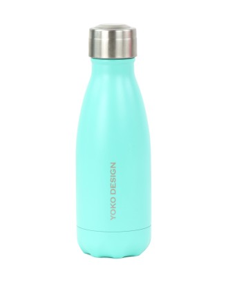 Sticla izoterma 260ml, culoare turcoaz mat - YOKO